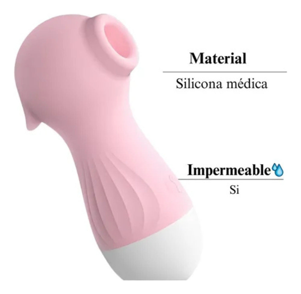 Vibrador Mini Succionador Clítoris Pezones