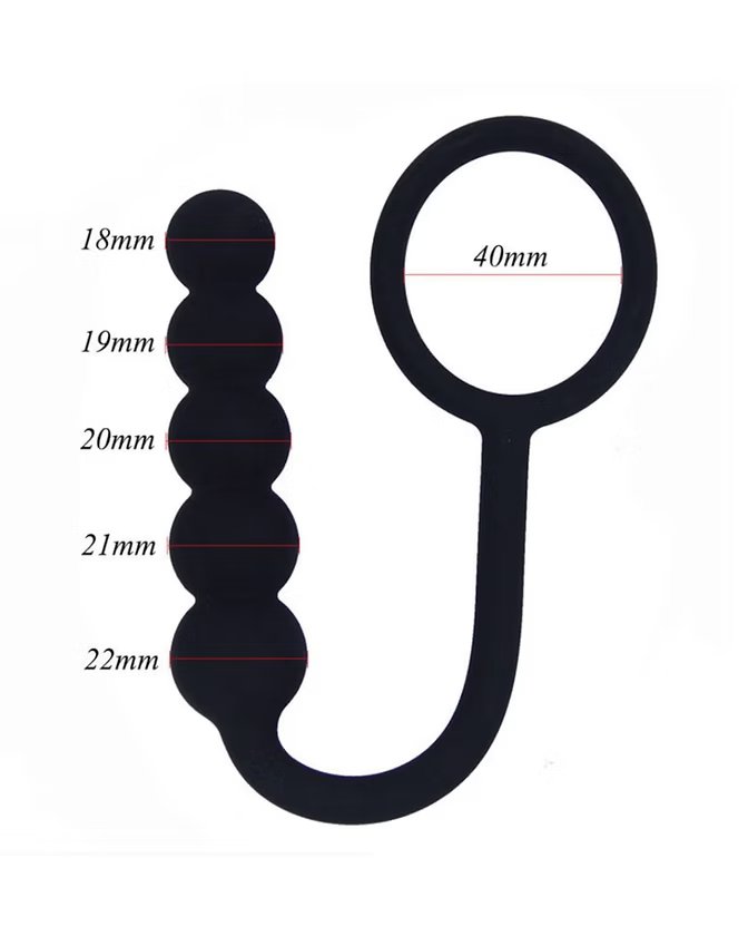 Mini tira anal con agarrador