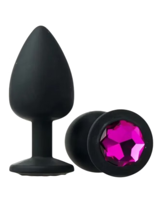 Plug Anal Dilatador con Joya Talla L