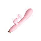 Consolador Vibrador Punto G Succionador Clitoris Y Pezones