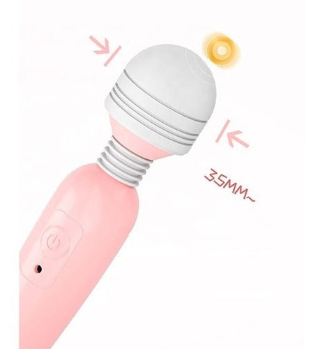 Micrófono Vibrador Recargable