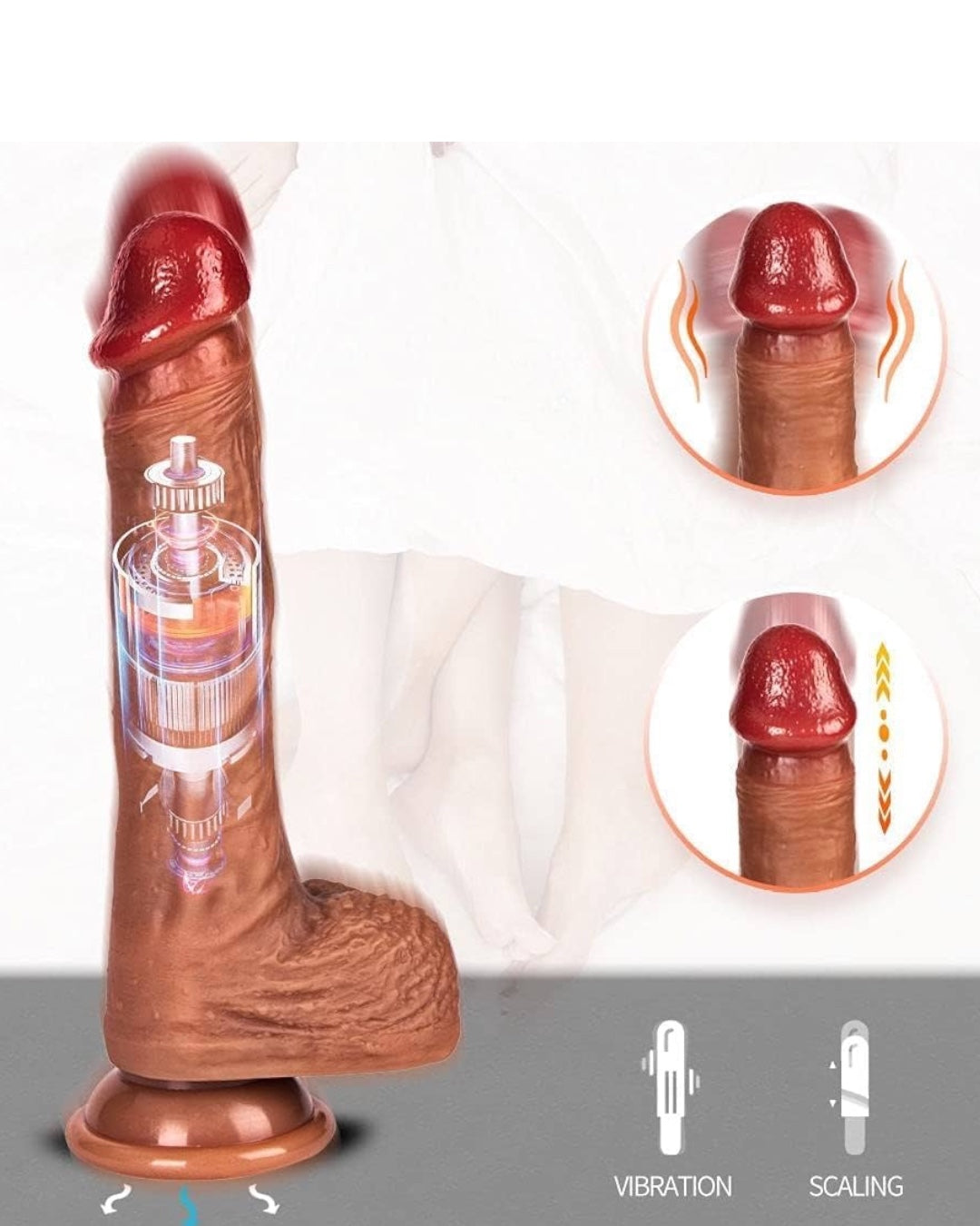 Super dildo Telescopico